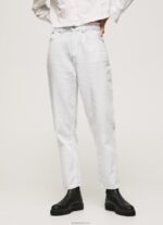 ⁦נשים 4N8XB66 Pepe Jeans דֵנִים ג'ינס מחודד בגזרה גבוהה ערבה⁩ – תמונה ⁦3⁩