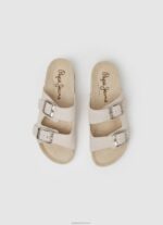 ⁦נשים 4N8XB672 Pepe Jeans עָרוֹם סנדלי עור אתניק של oban⁩ – תמונה ⁦2⁩