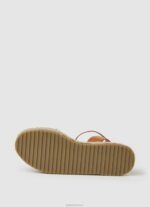 ⁦נשים 4N8XB678 Pepe Jeans צבע קרם סנדלי טריז מבד קייט⁩ – תמונה ⁦5⁩