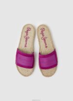 ⁦נשים 4N8XB680 Pepe Jeans שזיף בהיר סנדלי עור siva ברי⁩ – תמונה ⁦2⁩