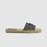 נשים 4N8XB683 Pepe Jeans שָׁחוֹר סנדלי siva ג'קארד יוטה