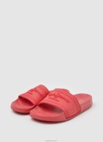 ⁦נשים 4N8XB684 Pepe Jeans אלמוג סליידר לוגו כפכפי חוף⁩ – תמונה ⁦3⁩