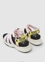 ⁦נשים 4N8XB685 Pepe Jeans ורוד בהיר סנדלי טרק של נקודת ונוס⁩ – תמונה ⁦4⁩