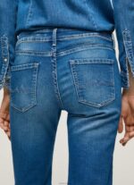 ⁦נשים 4N8XB68 Pepe Jeans דֵנִים ג'ינס בינוני בגזרה דק בגזרה אוברי⁩ – תמונה ⁦5⁩