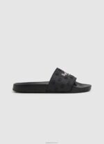 נשים 4N8XB690 Pepe Jeans שָׁחוֹר כפכפי חוף רגילים