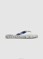 נשים 4N8XB699 Pepe Jeans מוּס כפכפי חוף מגרפה כחולים