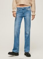 ⁦נשים 4N8XB69 Pepe Jeans דֵנִים ג'ינס בגזרה דקיקה של aubrey midrise⁩ – תמונה ⁦2⁩