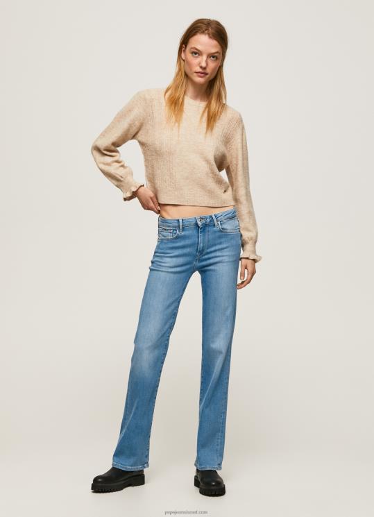 d7a0d7a9d799d79d_4n8xb69_pepe_jeans_d793d6b5d7a0d6b4d799d79d_d792d799d7a0d7a1_d791d792d796d7a8d794_d793d7a7d799d7a7d794_d7a9d79c.jpg נשים 4N8XB69 Pepe Jeans דֵנִים ג'ינס בגזרה דקיקה של aubrey midrise – תמונה 1