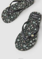 ⁦נשים 4N8XB701 Pepe Jeans שָׁחוֹר כפכפי חוף ים מגרפה⁩ – תמונה ⁦3⁩