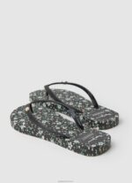 ⁦נשים 4N8XB701 Pepe Jeans שָׁחוֹר כפכפי חוף ים מגרפה⁩ – תמונה ⁦4⁩