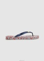 נשים 4N8XB702 Pepe Jeans אָדוֹם כפכפי חוף מגרפה פרחוניים
