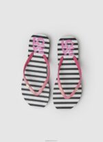 ⁦נשים 4N8XB706 Pepe Jeans שָׁחוֹר כפכפי חוף מגרפים⁩ – תמונה ⁦2⁩