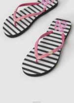 ⁦נשים 4N8XB706 Pepe Jeans שָׁחוֹר כפכפי חוף מגרפים⁩ – תמונה ⁦3⁩