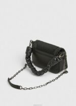 ⁦נשים 4N8XB708 Pepe Jeans שָׁחוֹר תיק מרופד עם ריפוד⁩ – תמונה ⁦3⁩