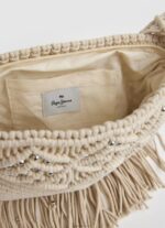 ⁦נשים 4N8XB709 Pepe Jeans מוּס תיק קרוסבודי מקרמה⁩ – תמונה ⁦3⁩