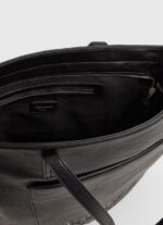 ⁦נשים 4N8XB711 Pepe Jeans שָׁחוֹר תיק תיק עם לוגו מובלט⁩ – תמונה ⁦3⁩