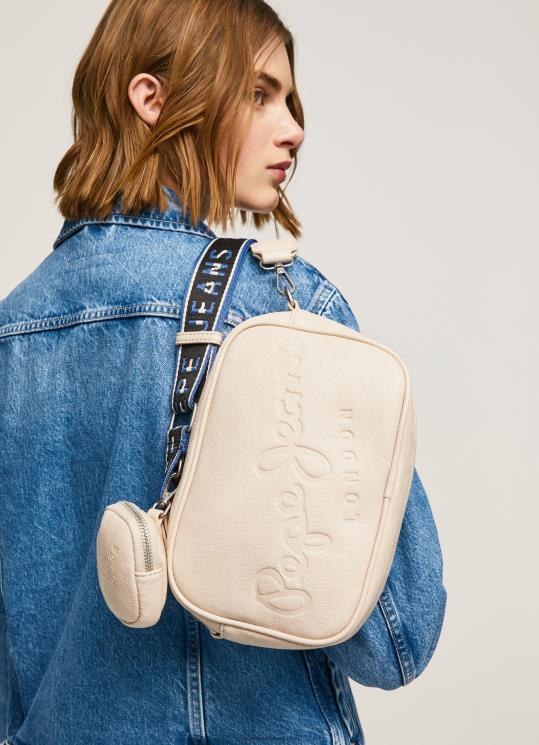 d7a0d7a9d799d79d_4n8xb712_pepe_jeans_d797d795d6bcd791d7a6d6b8d794_d7aad799d7a7_crossbody_d79ed7a7d7a1d799_d7a2d79d_d79cd795d792d795_.jpg נשים 4N8XB712 Pepe Jeans חוּבצָה תיק crossbody מקסי עם לוגו מובלט – תמונה 1
