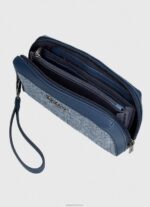 ⁦נשים 4N8XB727 Pepe Jeans אוקיינוס קלאץ' משויש⁩ – תמונה ⁦4⁩