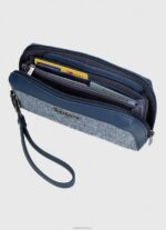 ⁦נשים 4N8XB727 Pepe Jeans אוקיינוס קלאץ' משויש⁩ – תמונה ⁦5⁩