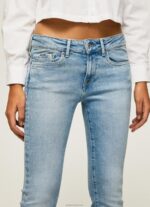 ⁦נשים 4N8XB72 Pepe Jeans דֵנִים מכנסי ג'ינס בגזרה בגזרה של פיקדילי בינוני⁩ – תמונה ⁦3⁩