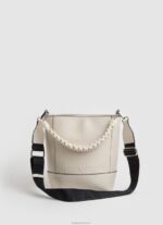 ⁦נשים 4N8XB732 Pepe Jeans שָׁחוֹר תיק דלי בעל ידית כפולה⁩ – תמונה ⁦4⁩