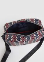 ⁦נשים 4N8XB738 Pepe Jeans dulwich תיק קרוסבודי מבד זיג זג⁩ – תמונה ⁦3⁩