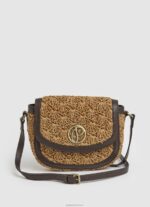 ⁦נשים 4N8XB744 Pepe Jeans גָמָל תיק קרוסבודי מקרמה⁩ – תמונה ⁦5⁩