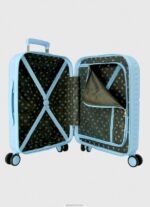 ⁦נשים 4N8XB749 Pepe Jeans שָׁמַיִם מזוודת טרולי 55cm abs⁩ – תמונה ⁦5⁩