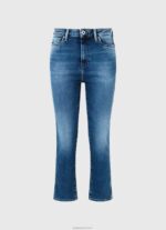 נשים 4N8XB74 Pepe Jeans דֵנִים ג'ינס Slim Fit בגזרה גבוהה של dion 7/8