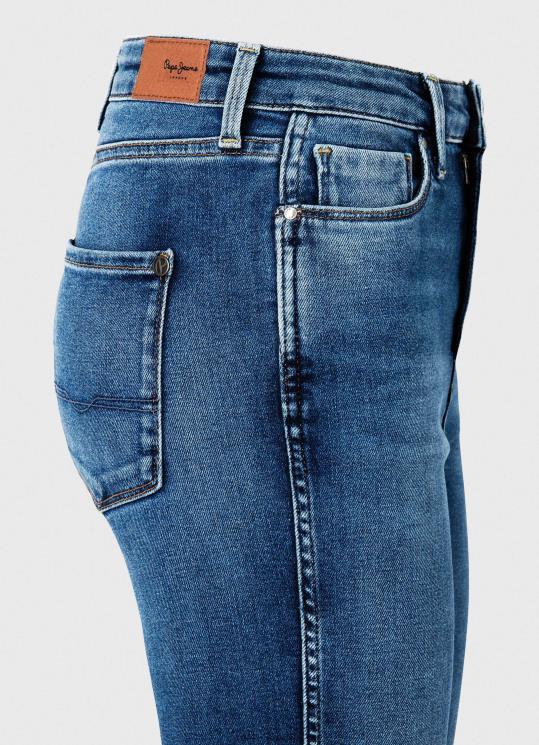 ⁦נשים 4N8XB74 Pepe Jeans דֵנִים ג'ינס Slim Fit בגזרה גבוהה של dion 7/8⁩ – תמונה ⁦3⁩