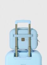 ⁦נשים 4N8XB750 Pepe Jeans שָׁמַיִם תיק נסיעות עם לוגו מובלט⁩ – תמונה ⁦2⁩