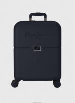 ⁦נשים 4N8XB750 Pepe Jeans שָׁמַיִם תיק נסיעות עם לוגו מובלט⁩ – תמונה ⁦4⁩