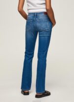 ⁦נשים 4N8XB75 Pepe Jeans דֵנִים מכנסי ג'ינס בגזרה בגזרה של פיקדילי בינוני⁩ – תמונה ⁦4⁩