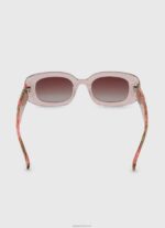 ⁦נשים 4N8XB766 Pepe Jeans וָרוֹד משקפי שמש מלבניים⁩ – תמונה ⁦4⁩