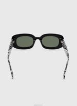 ⁦נשים 4N8XB767 Pepe Jeans שָׁחוֹר משקפי שמש מלבניים⁩ – תמונה ⁦4⁩