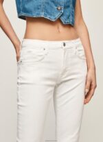 ⁦נשים 4N8XB76 Pepe Jeans דֵנִים ג'ינס עם מותניים גבוהים בגזרה דקיקה⁩ – תמונה ⁦3⁩