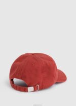 ⁦נשים 4N8XB779 Pepe Jeans סטודיו אדום כובע בסיסי עם לוגו רקום⁩ – תמונה ⁦2⁩
