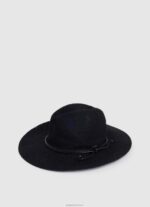 ⁦נשים 4N8XB779 Pepe Jeans סטודיו אדום כובע בסיסי עם לוגו רקום⁩ – תמונה ⁦5⁩