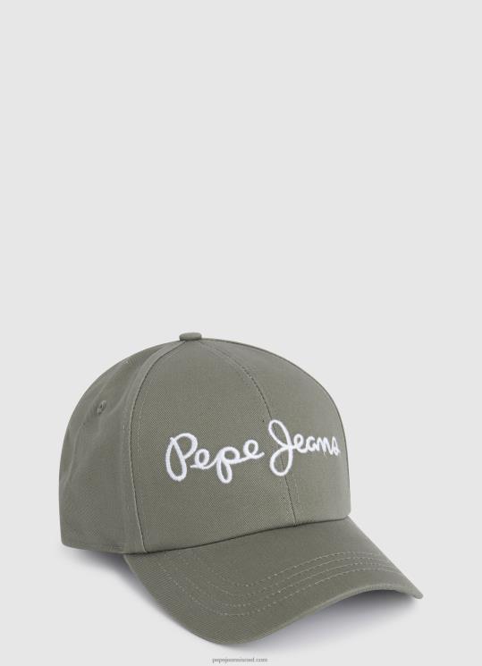d7a0d7a9d799d79d_4n8xb783_pepe_jeans_d797d790d7a7d799_d794d7a8d795d795d790d7a8d793_d79bd795d791d7a2_d791d7a1d799d7a1d799_d7a2d79.jpg נשים 4N8XB783 Pepe Jeans חאקי הרווארד כובע בסיסי עם לוגו רקום – תמונה 1