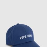 נשים 4N8XB784 Pepe Jeans jarman כובע בסיסי עם לוגו רקום