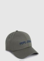 ⁦נשים 4N8XB786 Pepe Jeans סטודיו אדום כובע בסיסי עם לוגו רקום⁩ – תמונה ⁦3⁩