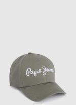 ⁦נשים 4N8XB786 Pepe Jeans סטודיו אדום כובע בסיסי עם לוגו רקום⁩ – תמונה ⁦5⁩