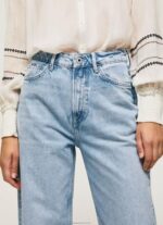 ⁦נשים 4N8XB78 Pepe Jeans דֵנִים ג'ינס בגזרה רחבה של לקסה בגובה מותן⁩ – תמונה ⁦3⁩