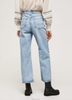 ⁦נשים 4N8XB78 Pepe Jeans דֵנִים ג'ינס בגזרה רחבה של לקסה בגובה מותן⁩ – תמונה ⁦5⁩