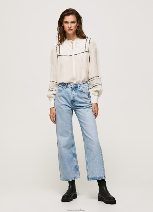 d7a0d7a9d799d79d_4n8xb78_pepe_jeans_d793d6b5d7a0d6b4d799d79d_d792d799d7a0d7a1_d791d792d796d7a8d794_d7a8d797d791d794_d7a9d79c_d79.jpg נשים 4N8XB78 Pepe Jeans דֵנִים ג'ינס בגזרה רחבה של לקסה בגובה מותן – תמונה 1