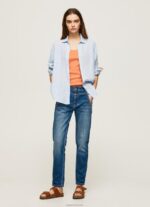 נשים 4N8XB80 Pepe Jeans דֵנִים ג'ינס בגזרה רגועה של carey midrise