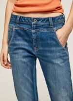 ⁦נשים 4N8XB80 Pepe Jeans דֵנִים ג'ינס בגזרה רגועה של carey midrise⁩ – תמונה ⁦3⁩