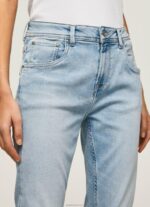 ⁦נשים 4N8XB85 Pepe Jeans דֵנִים ג'ינס בגזרה רגועה בגזרה גבוהה ויולט⁩ – תמונה ⁦3⁩