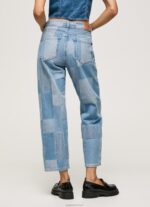 ⁦נשים 4N8XB88 Pepe Jeans דֵנִים ג'ינס בגזרה גבוהה של dover⁩ – תמונה ⁦4⁩