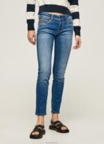 ⁦נשים 4N8XB8 Pepe Jeans דֵנִים ג'ינס רגיל בכושר חדש ברוק מידריס⁩ – תמונה ⁦2⁩